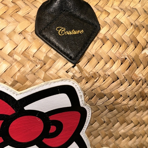 Victoria Couture Hello Kitty Woven Basket Tote Bag - Picture 15 of 16